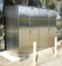 NEMA 3R Outdoor  316 Stainless Steel Enclosure